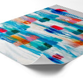 雨の中の明かり ポスター (角)