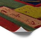 雨の中の橋 ポスター (角)