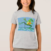 雨の中の歌うカエル トライブレンドＴシャツ (正面)