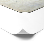 雨の中の歌川豊国歌女小野野 ポスター (角)