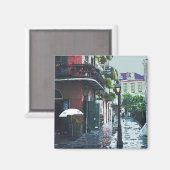 雨の中の海賊の路地 マグネット (正面/裏面)