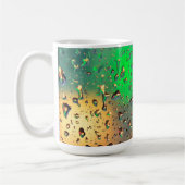 雨の中の美しい景色 コーヒーマグカップ (左)
