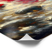 雨の中の赤いバラ ポスター (コーナー)