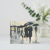 雨の中の都市 ポストカード (スタンド正面)