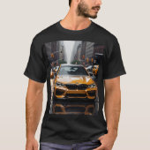 雨の中のBMW M3 - New York City Performance T-S Tシャツ (正面)