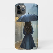 雨の中を歩く Case-Mate iPhoneケース (裏)