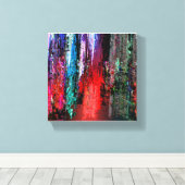 雨の中 キャンバスプリント (インサイチュ (ウッドフロア))