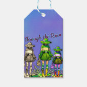 雨の中 ギフトタグ (正面)