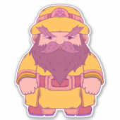 雨の中 シール (正面)