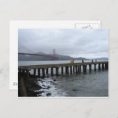 雨の中 ポストカード (正面/裏面)