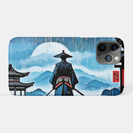 雨の侍: 静かなる監視 iPhone 11 PROケース