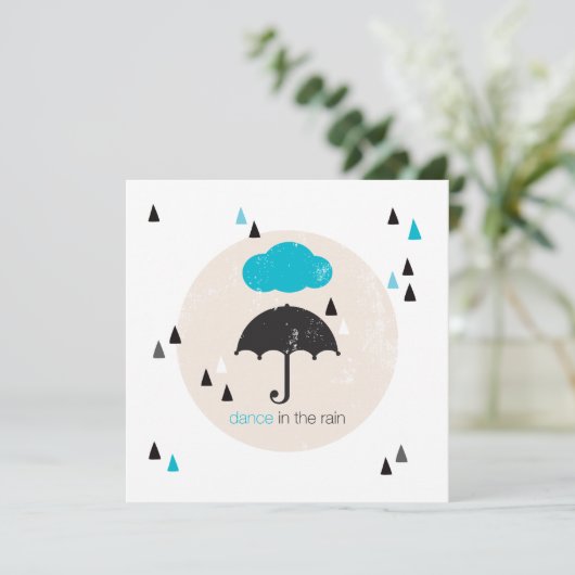 雨の傘で踊る (スタンド正面)