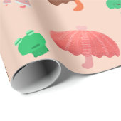 『雨の傘の中』 ラッピングペーパー (ロールコーナー)