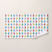 雨の傘 バスタオルセット (ハンドタオル)