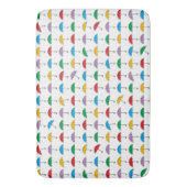 雨の傘 バスマット (正面縦)