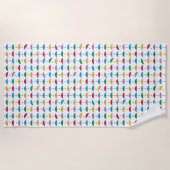 雨の傘 ビーチタオル (正面)