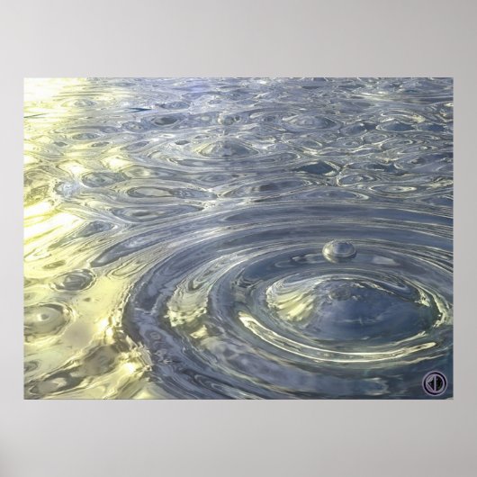 雨の午後 ポスター (正面)