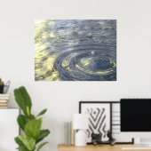 雨の午後 ポスター (ホームオフィス)