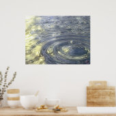 雨の午後 ポスター (キッチン)