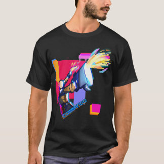 雨の危険性2コマンド Tシャツ