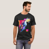 雨の危険性2コマンド Tシャツ (正面フル)