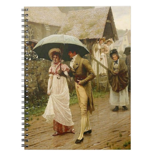 雨の多い日曜日の朝 ノートブック (正面)