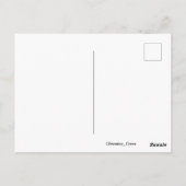 雨の夜 ポストカード (裏面)