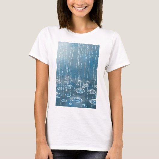 雨の天気 Tシャツ (正面)