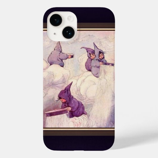 雨の妖精たちが雨を作る Case-Mate iPhoneケース (裏面)