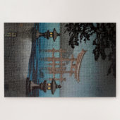 雨の宮島by土屋興一 ジグソーパズル (横)