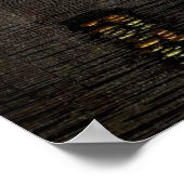 雨の宮島by土屋興一 ポスター (角)