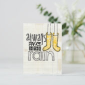 雨の常にダンス ポストカード (スタンド正面)