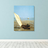 雨の後から出発 キャンバスプリント (インサイチュ (ウッドフロア))