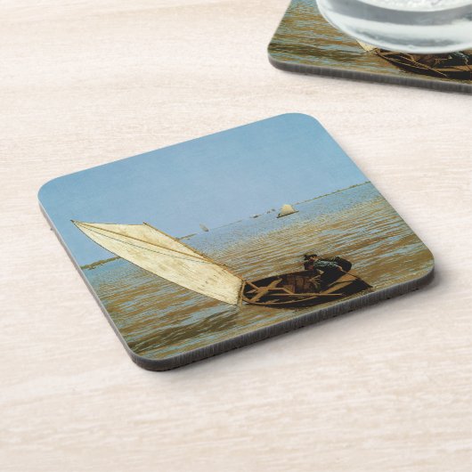 雨の後から出発 コースター (左側)