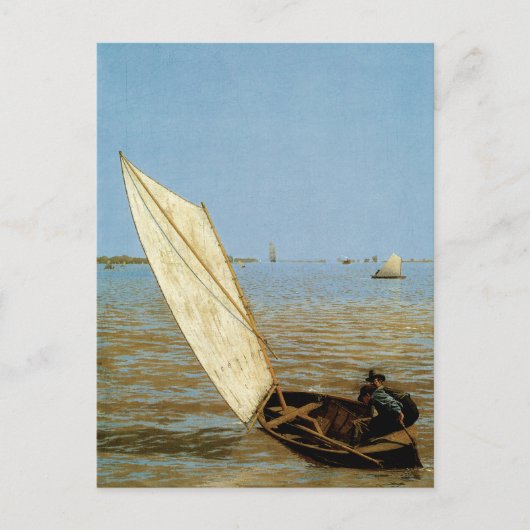 雨の後から出発 ポストカード (正面)