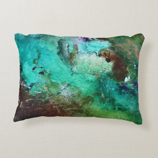 雨の後のパドルアクセント枕 アクセントクッション (裏面)