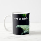 雨の後のローズブパーソナライズされたド コーヒーマグカップ (左)