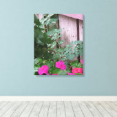 雨の後の庭 – マーサのブドウ畑 キャンバスプリント (インサイチュ (ウッドフロア))