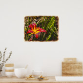 雨の後の昨日のリリー ポスター (キッチン)