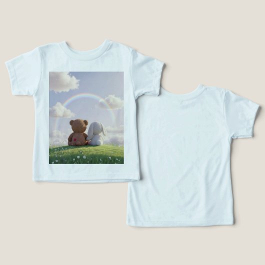 雨の後の虹 (デザイン正面&裏面)