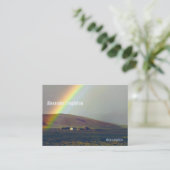 雨の後のSan Luisの谷 名刺 (スタンド正面)