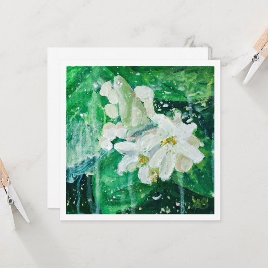 雨の後 カード (正面/裏面インサイチュ)