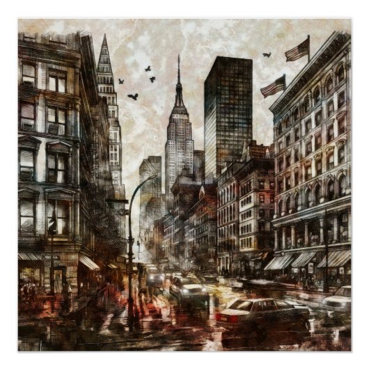 雨の後 ポスター (正面)