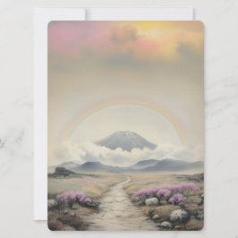 雨の後(水日本の色の風景芸術)