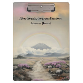 雨の後(水日本の色の風景芸術) クリップボード