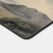 雨の後(水日本の色の風景芸術) デスクマット (コーナー)