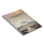 雨の後(水日本の色の風景芸術) ノートブック (右側)