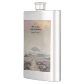 雨の後(水日本の色の風景芸術) フラスク (左)