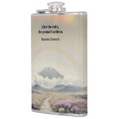 雨の後(水日本の色の風景芸術) フラスク (左)