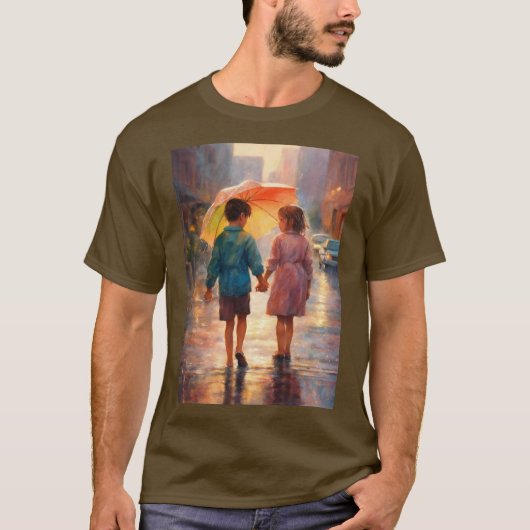 雨の恋 Tシャツ (正面)